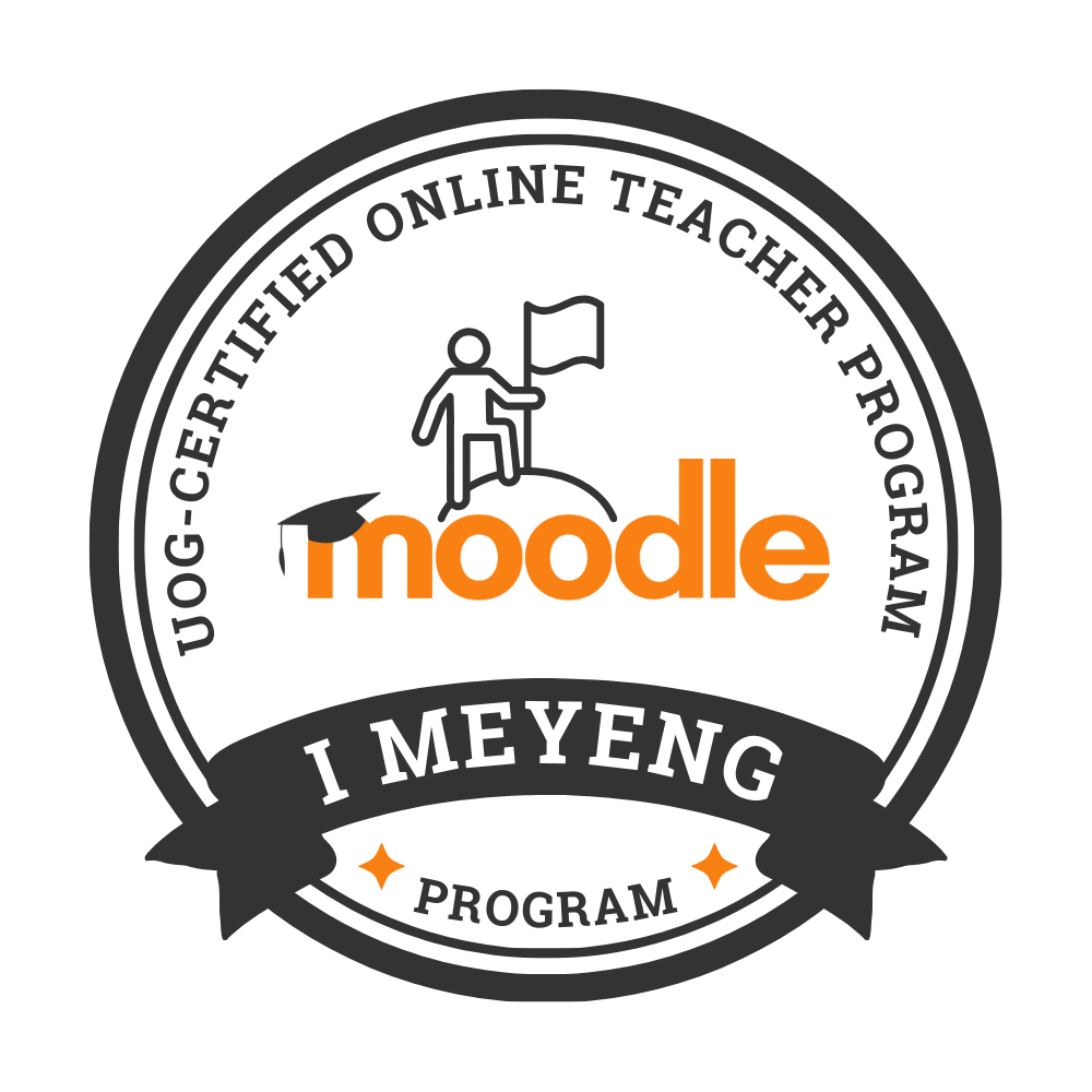 I Meyeng UOG-Certified Online Teacher Badge