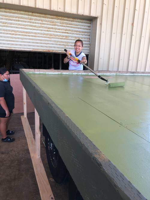 Triton Alum volunteer at the 2022 Liberation Day Parade